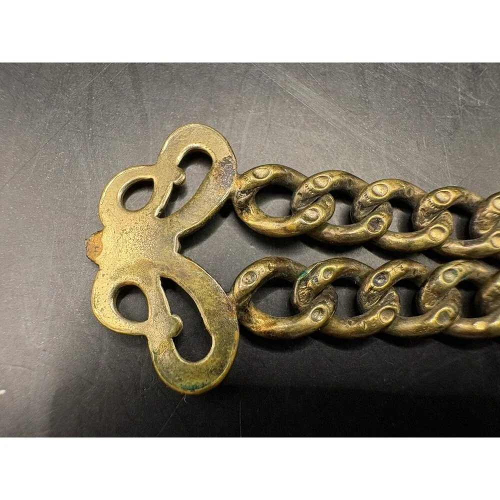 Antique WHB & Co Gold Filled  Watch Chain Fob 4” Beautiful!